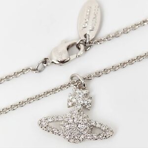 Vivienne Westwood Pave Orb Pendant Necklace Nwt